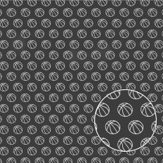 Gray Basketball Background Pattern