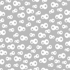 Gray Googly Eyes Background Pattern