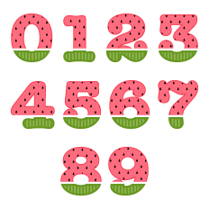 Watermelon Numbers