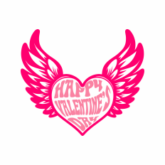 Happy Valentine's Day letters