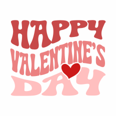Happy Valentine's Day letters