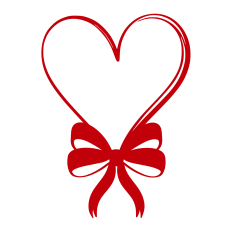 Linear heart frame