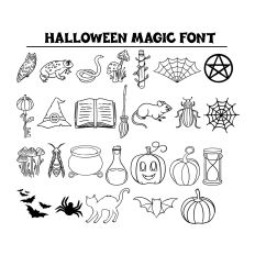 Halloween Magic Font 