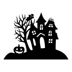 Halloween haunted house