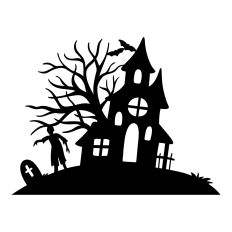 Halloween haunted house