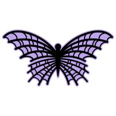 Halloween Layered Butterfly