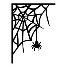 Halloween door corner