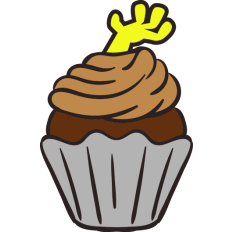 halloween cupcake