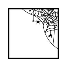 Halloween Square Frame