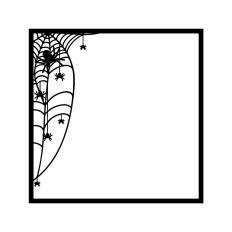 Halloween Square Frame