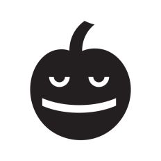 Halloween pumpkin face