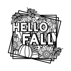 Hello Fall