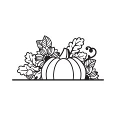 Autumn Pumpkin border