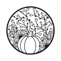 Autumn Porch Decoration