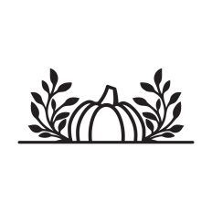 Pumpkin border