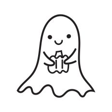 Ghost with Pumpkin