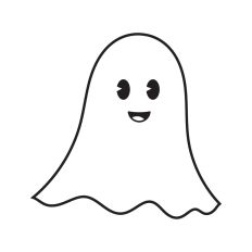 Ghost line art