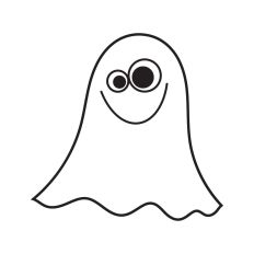 Cute Halloween Ghost