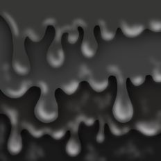 Black Horror Slime Drip Halloween Background Pattern