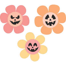 Halloween Flowers