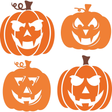 Halloween Jack O Lanterns