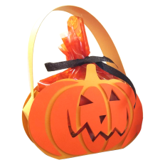Halloween Jack O’Lantern Basket