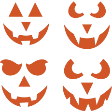 Halloween Pumpkin Faces