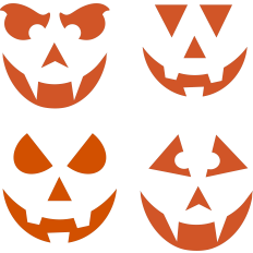 Halloween Pumpkin Faces