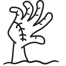 Halloween Zombie Hand