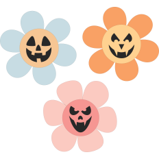 Halloween Flowers