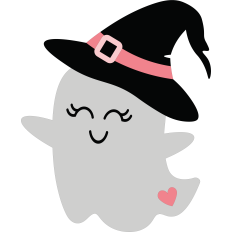 Cute Witch Ghost