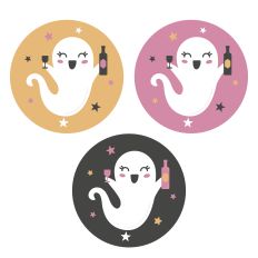 Ghosts stickers