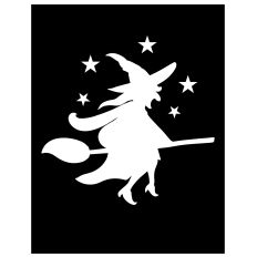 Halloween Witch Card Cover 