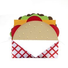 Hamburger Box Card