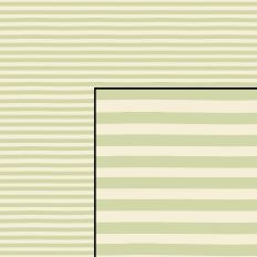 Hand Drawn Stripes Lime Green and Cream Seamless Pattern