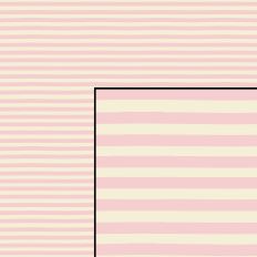 Hand Drawn Stripes Pastel Pink Cream Pattern