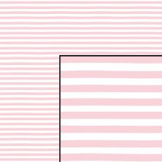 Hand Drawn Stripes Pink White Seamless Pattern