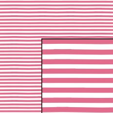 Hand Drawn Stripe Pink White Seamless Pattern