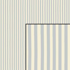 Hand Drawn Vertical Stripes Blue Cream Seamless