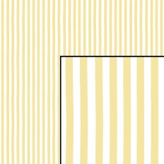 Vertical Stripes Geometric Yellow White Pattern