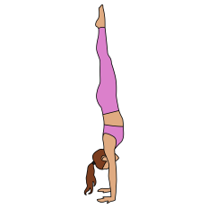 Handstand Girl