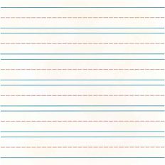 Handwriting Practice Paper Printable Background