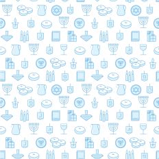 Hanukkah pattern