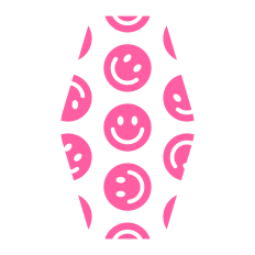 Happy Face Motel Keychain SVG | Motel Keychain Design