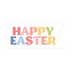 Happy Easter Label