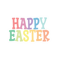 HAPPY EASTER Spring Design
