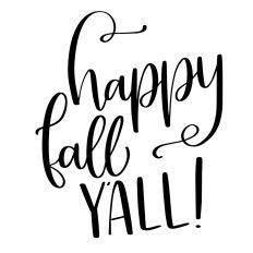 Happy Fall Y'all