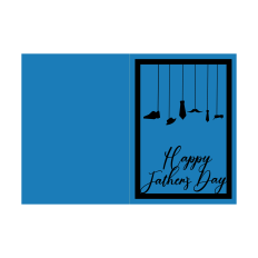 Father’s Day Card SVG | Hanging Icons Design