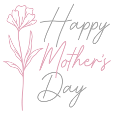 Happy Mother's Day With Flower