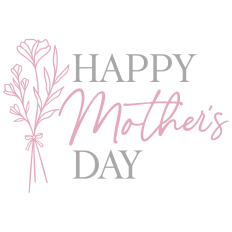 Happy Mother's Day with Flowers